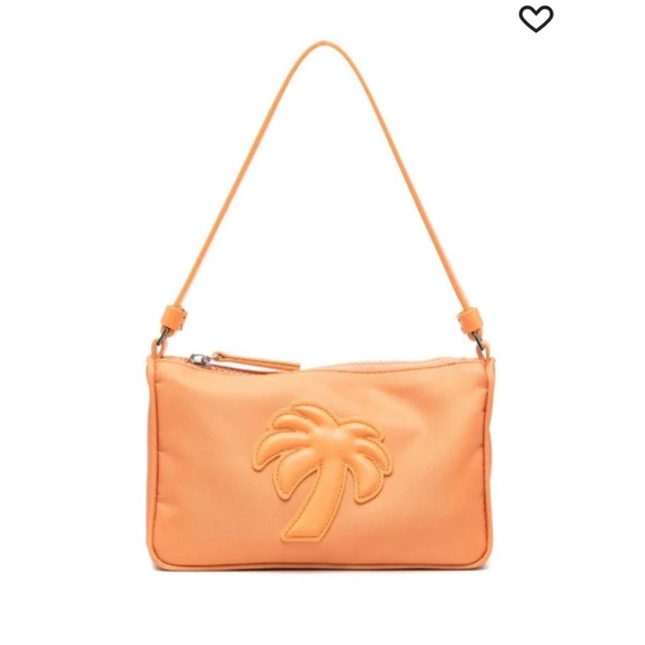 🎉 HOST PICK 🎉 NWT PALM ANGELS ORANGE PURSE  WITH PALM TREE LOGO IN ARANCIONE - Picture 2 of 6